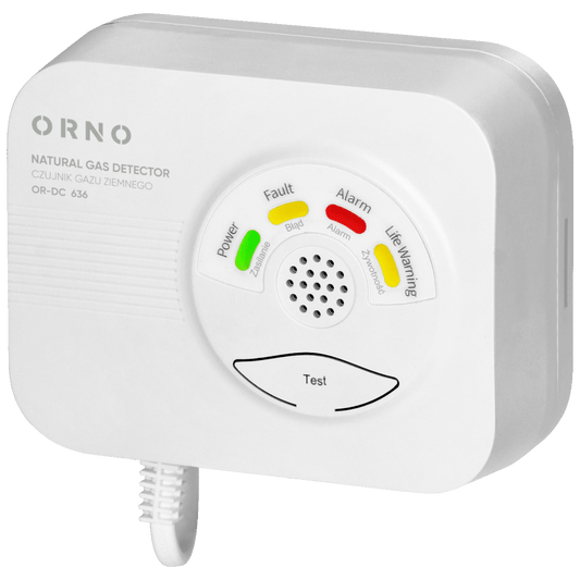 Orno Detektor prirodnog plina, metan, 230V AC - OR-DC-636