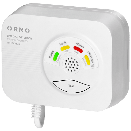 Orno Detektor prirodnog plina, propan-butan, 230V AC - OR-DC-635
