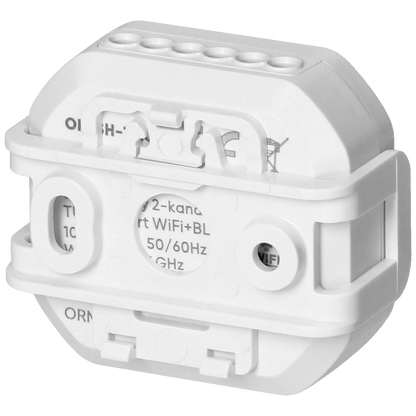 Orno 2-kanalni relej, WiFi, Bluetooth, Tuya Smart - OR-SH-17101