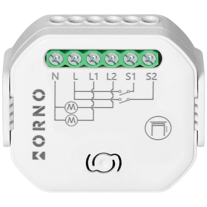 Orno Relej za rolete,  WiFi, Bluetooth, Tuya Smart - OR-SH-17104