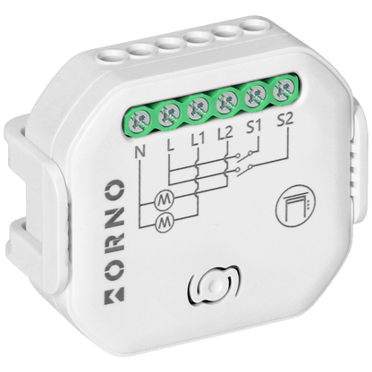 Orno Relej za rolete,  WiFi, Bluetooth, Tuya Smart - OR-SH-17104
