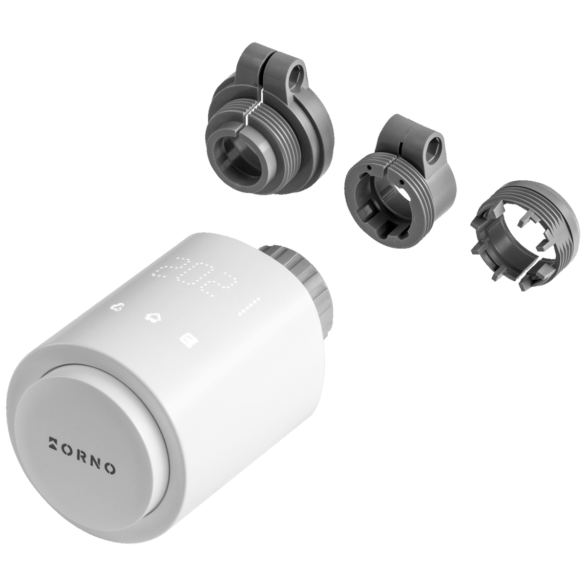 Orno El. ventil za radijator sa termostatom, WiFi, Tuya Smart - OR-SH-17701