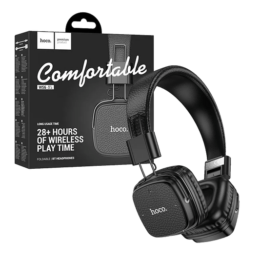 hoco. Bežične/žične slušalice, Bluetooth, AUX - W56 Earl, Black