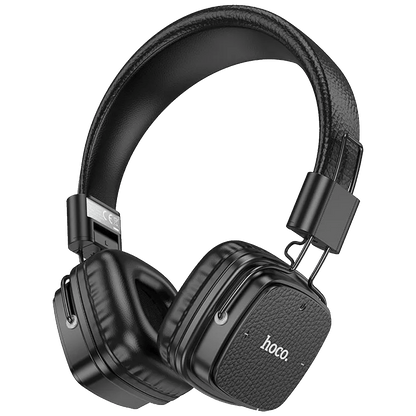hoco. Bežične/žične slušalice, Bluetooth, AUX - W56 Earl, Black