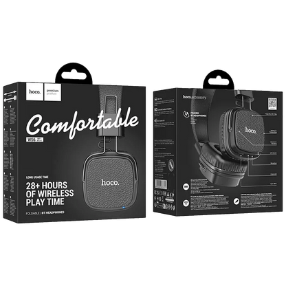 hoco. Bežične/žične slušalice, Bluetooth, AUX - W56 Earl, Black