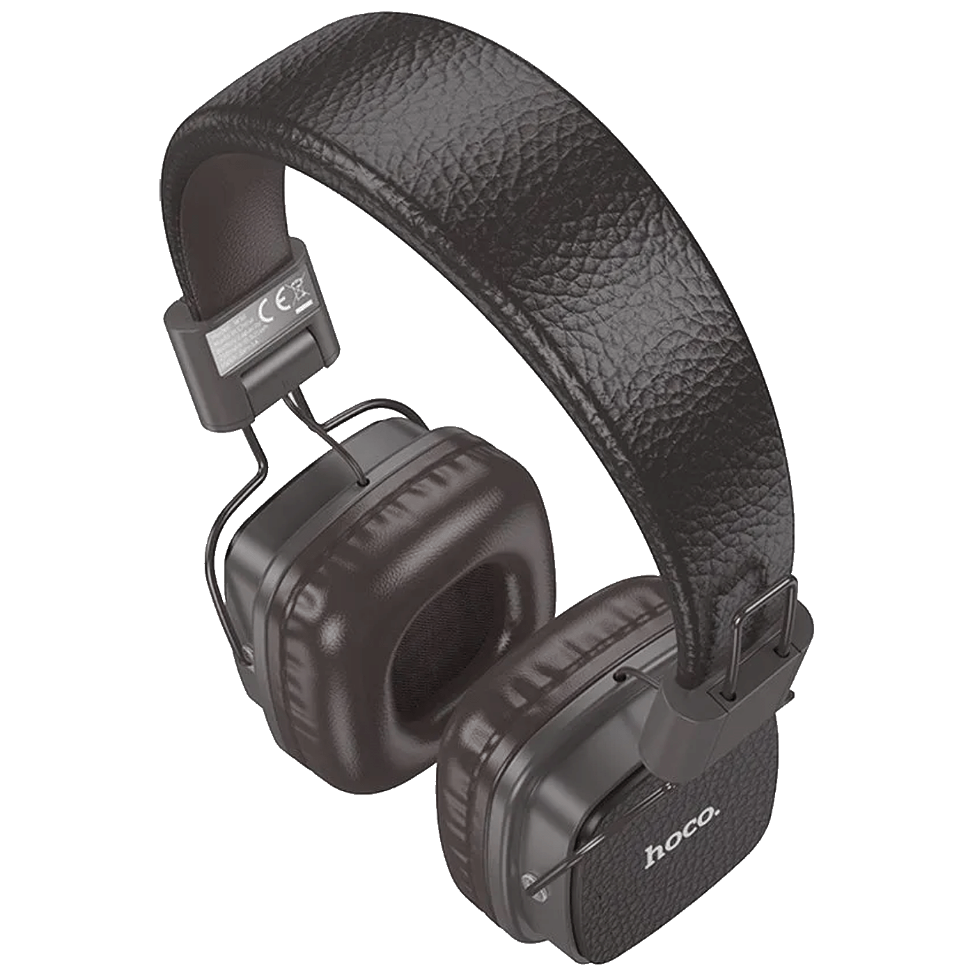 hoco. Bežične/žične slušalice, Bluetooth, AUX - W56 Earl, Brown