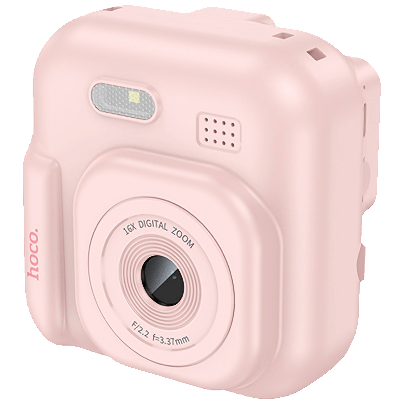 hoco. Dječija kamera sa printerom, 2" IPS LCD, 1080p - DV211 Pink