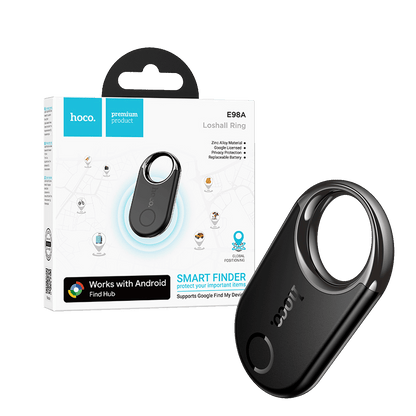 hoco. Inteligentni lokator uređaja, Google Find My Device - E98A Starry, Black