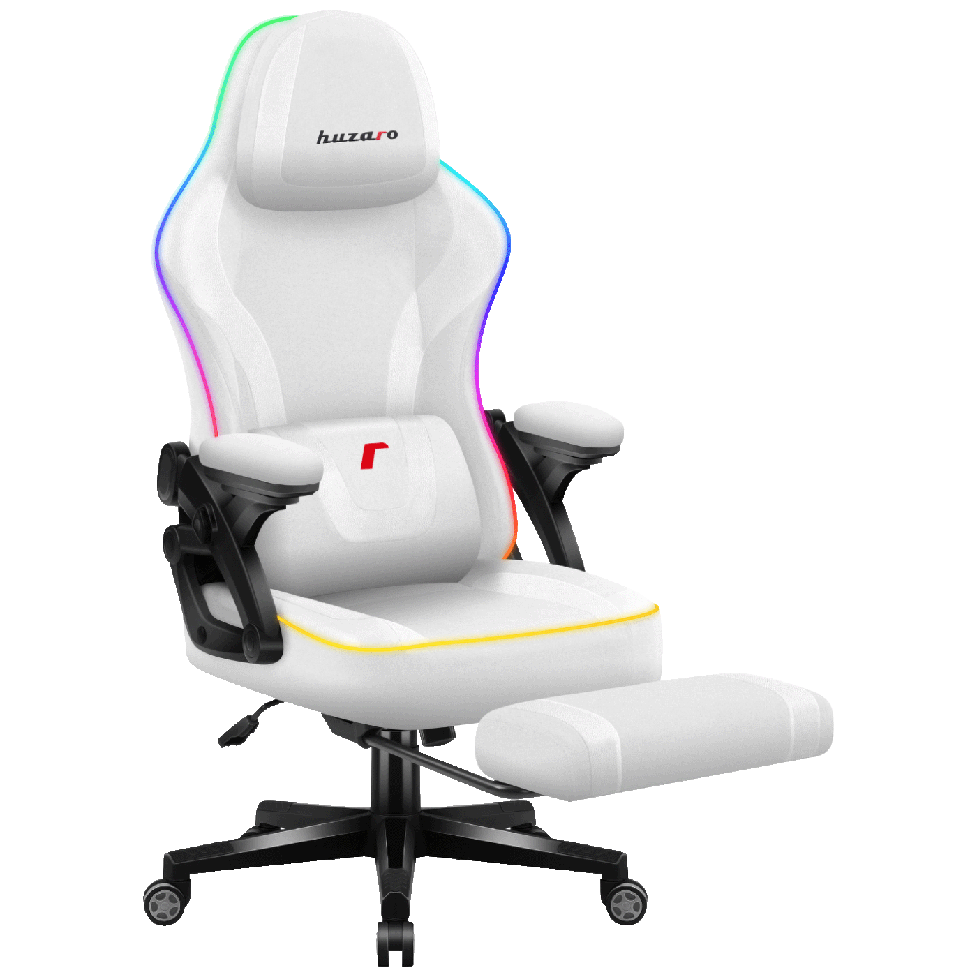 Huzaro Gaming stolica, RGB, Bluetooth - Force 4.6 White