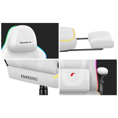 Huzaro Gaming stolica, RGB, Bluetooth - Force 4.6 White