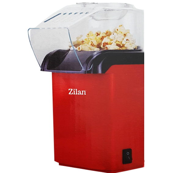 Zilan Aparat za kokice, 1200 W, crvena - ZLN8046 (ZLN8044/RD)