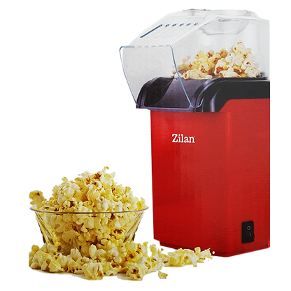 Zilan Aparat za kokice, 1200 W, crvena - ZLN8046 (ZLN8044/RD)