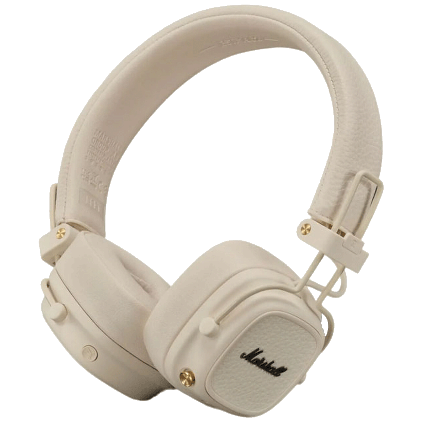 Marshall Slušalice bežične / žične, sa mikrofonom, Bluetooth - Major V - Cream