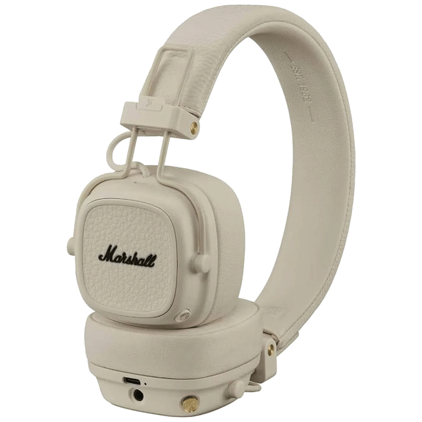 Marshall Slušalice bežične / žične, sa mikrofonom, Bluetooth - Major V - Cream