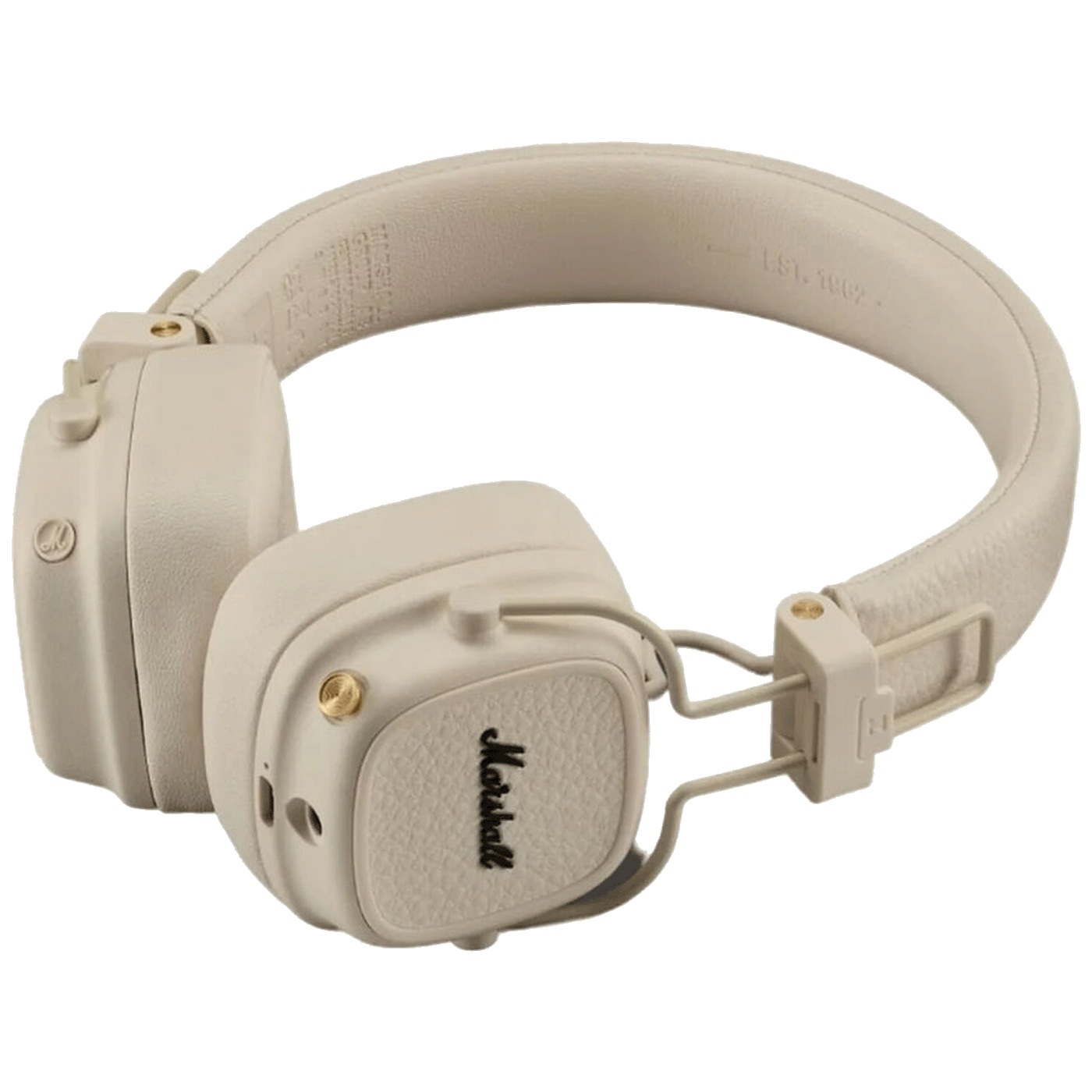 Marshall Slušalice bežične / žične, sa mikrofonom, Bluetooth - Major V - Cream
