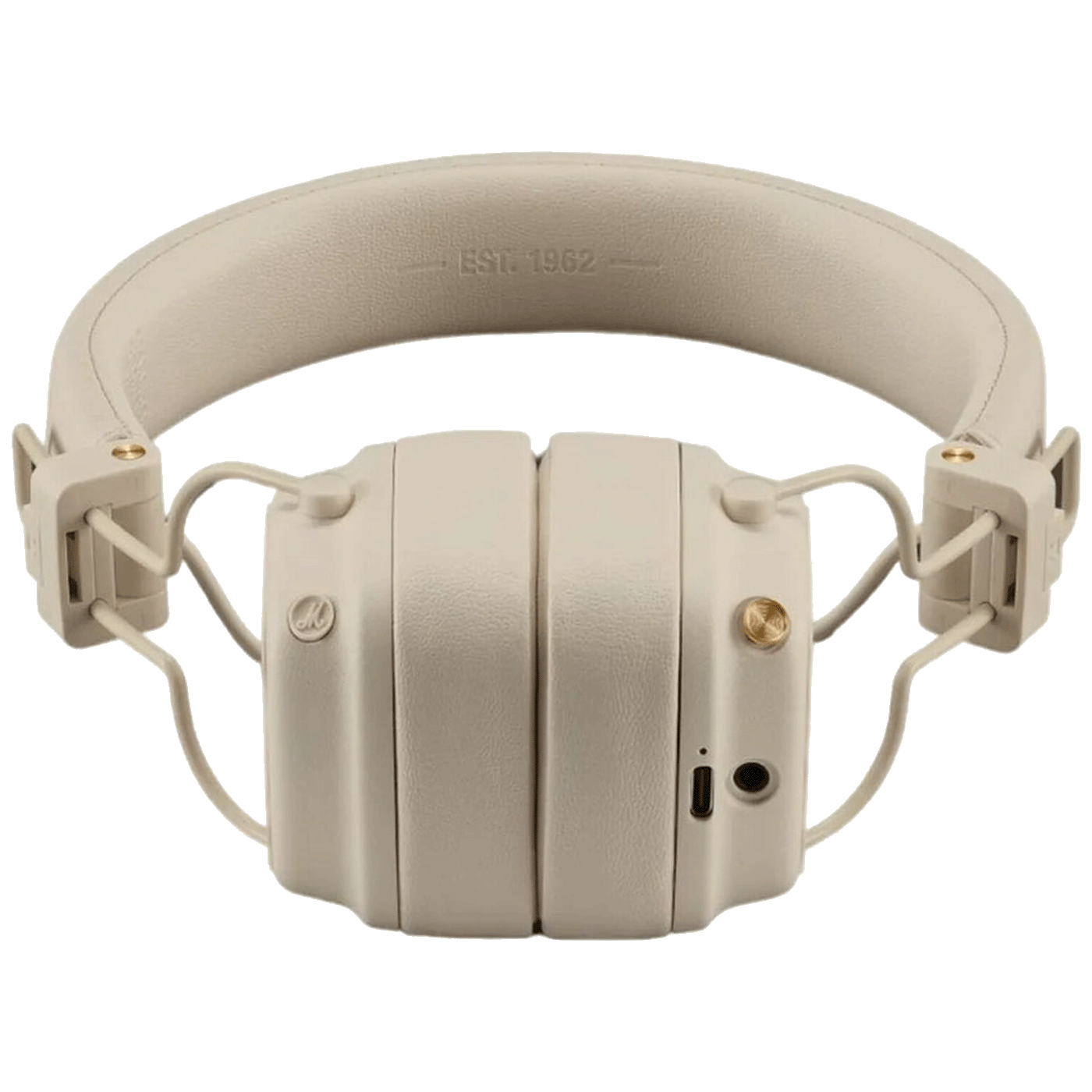 Marshall Slušalice bežične / žične, sa mikrofonom, Bluetooth - Major V - Cream