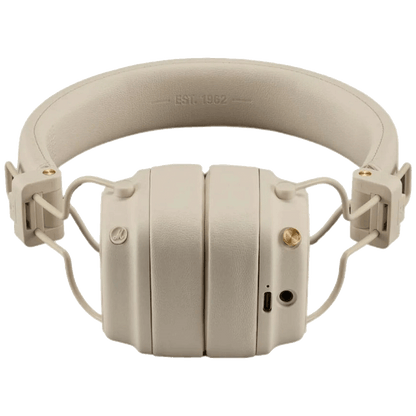 Marshall Slušalice bežične / žične, sa mikrofonom, Bluetooth - Major V - Cream