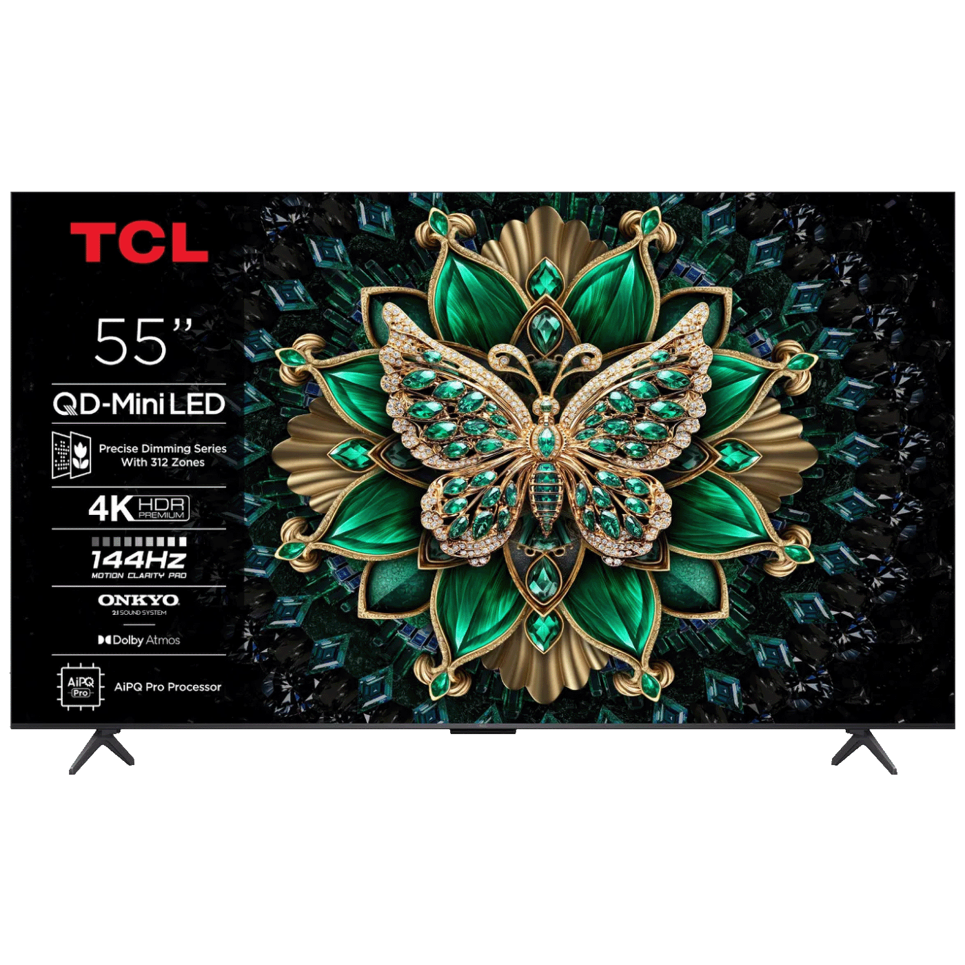 TCL Televizor Smart C6K Premium QD-MiniLED 4K 55", Google TV - 55C6K