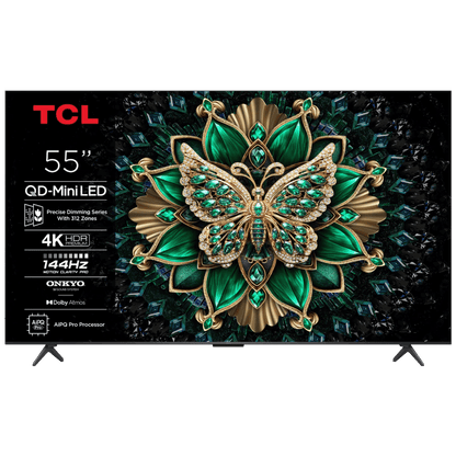 TCL Televizor Smart C6K Premium QD-MiniLED 4K 55", Google TV - 55C6K