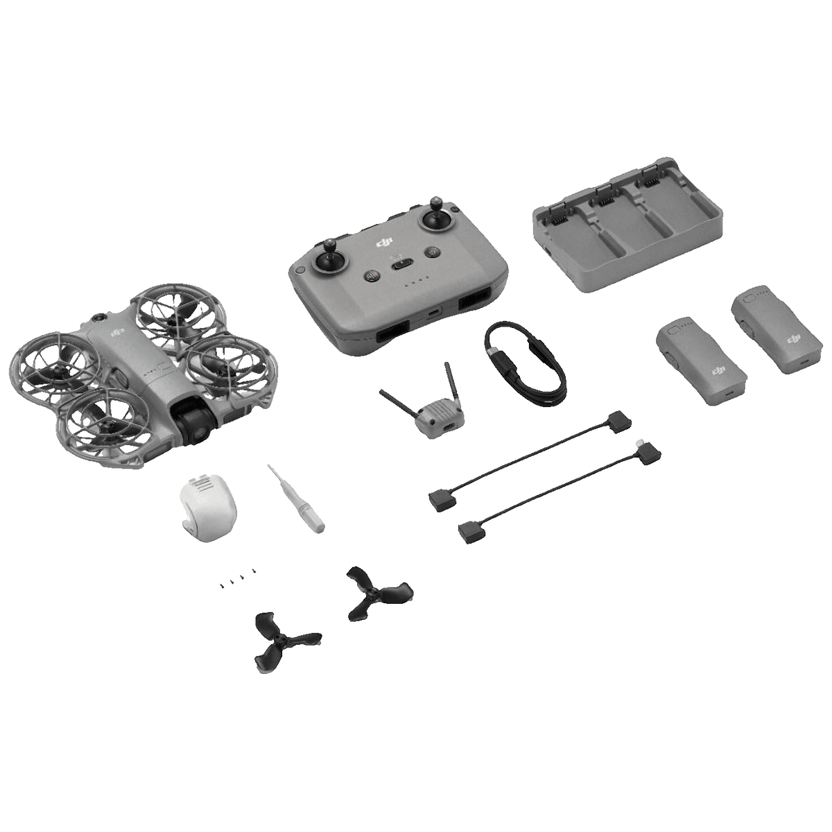 DJI Dron DJI Neo 2 Fly More Combo, 4K video, 12 Mpixel