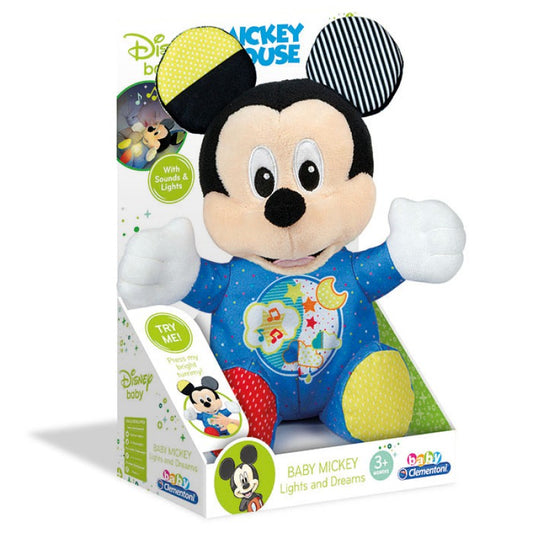 Clementoni Baby Disney Mickey Pliš sa Svjetlom 17206