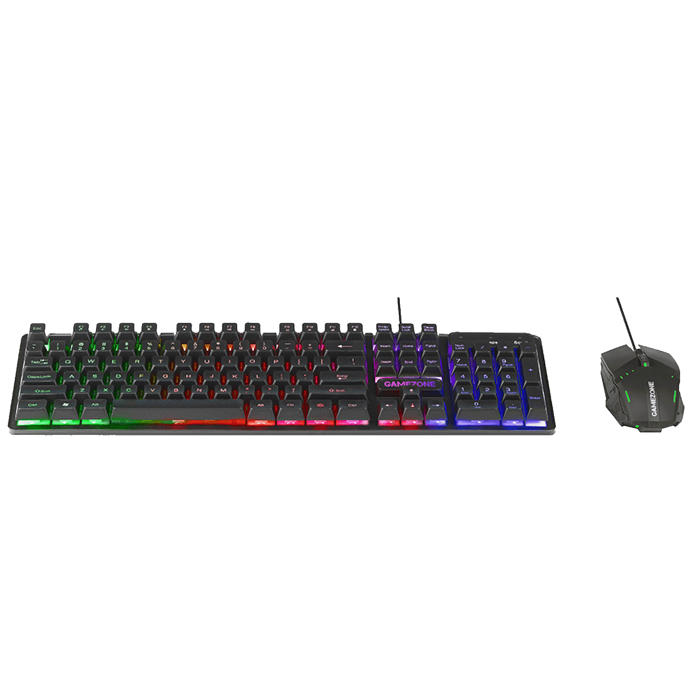 Tracer Tastatura sa osvjetljenjem, optički miš, gaming set, USB - Gaming set BOOST USB