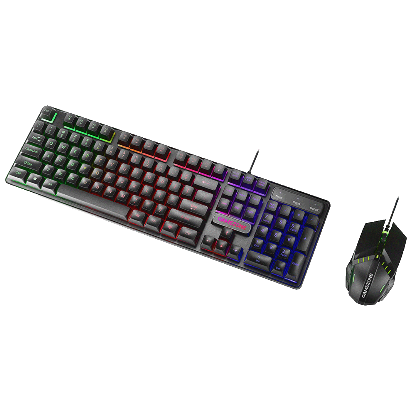 Tracer Tastatura sa osvjetljenjem, optički miš, gaming set, USB - Gaming set BOOST USB