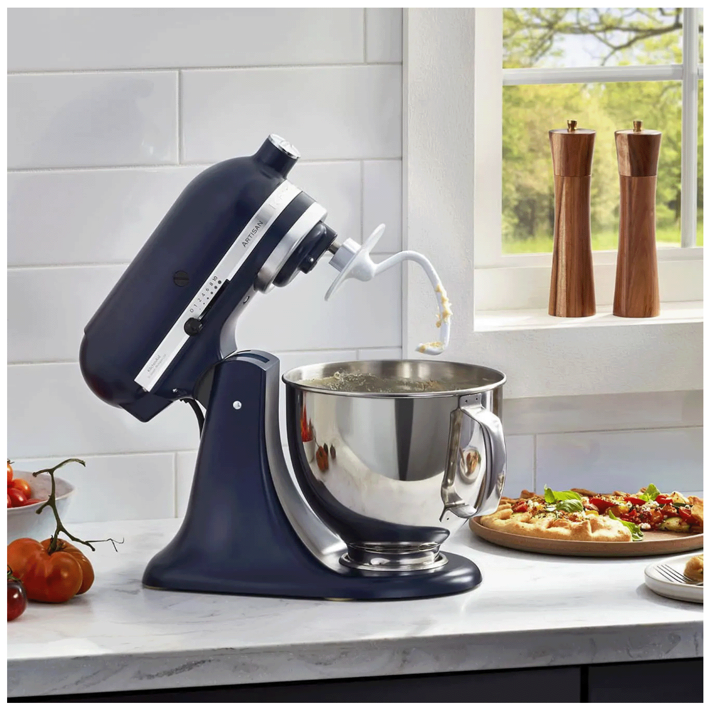 KitchenAid Mikser sa posudom, 300W, kuhinjski robot - 5KSM125EIB