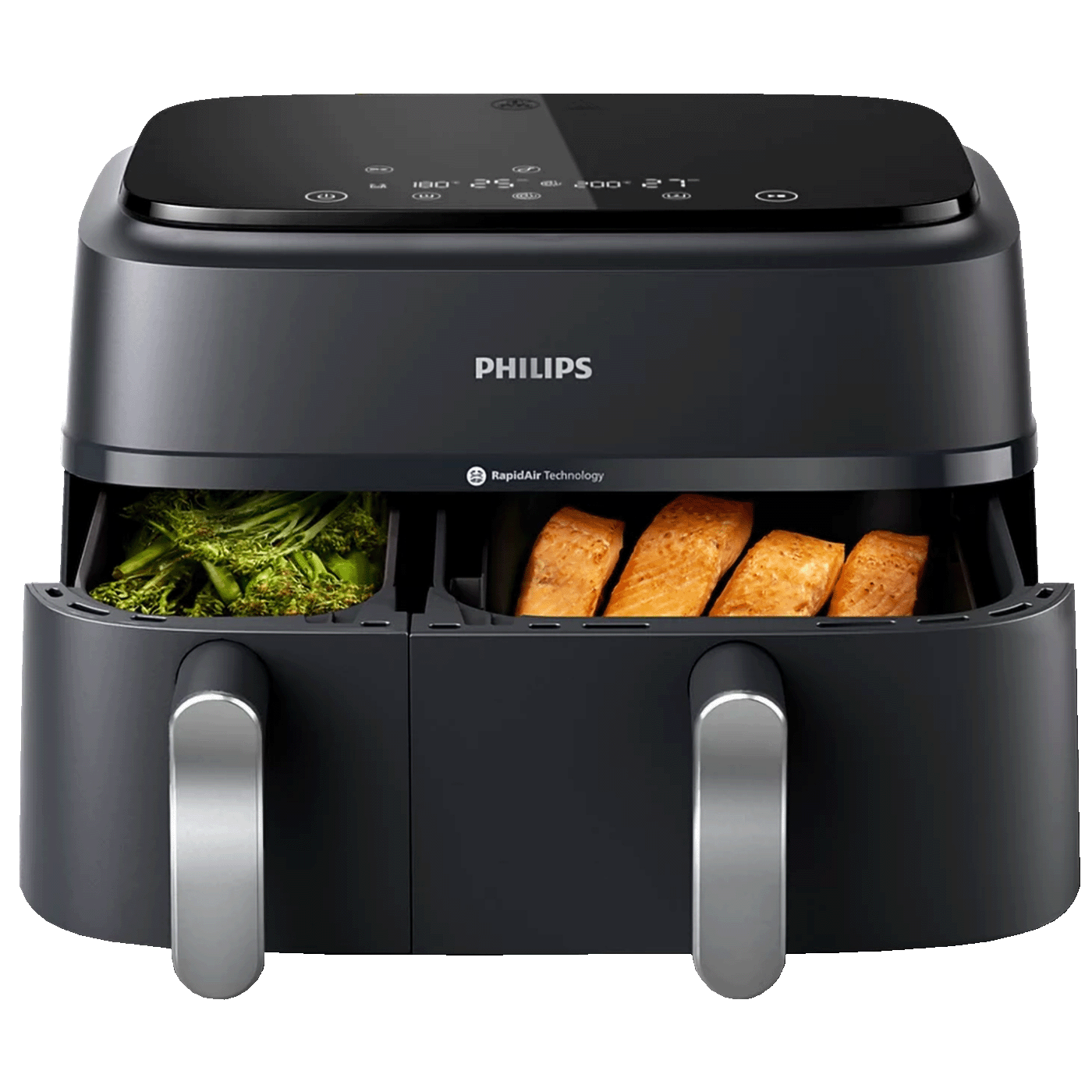Philips Friteza na vrući zrak sa dvije košare, 2750W, 9 lit. - NA351/00
