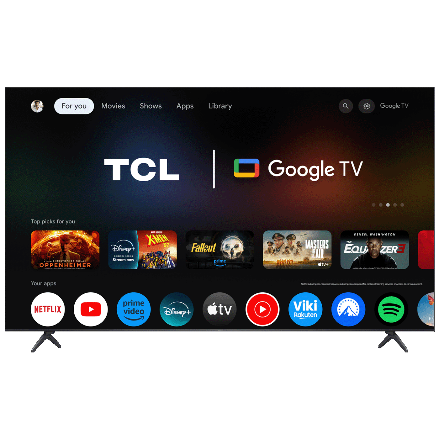 TCL Televizor Smart C6K Premium QD-MiniLED 4K 65", Google TV - 65C6K