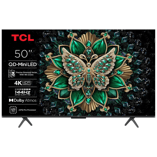 TCL Televizor Smart C6K Premium QD-MiniLED 4K 50", Google TV - 50C6K