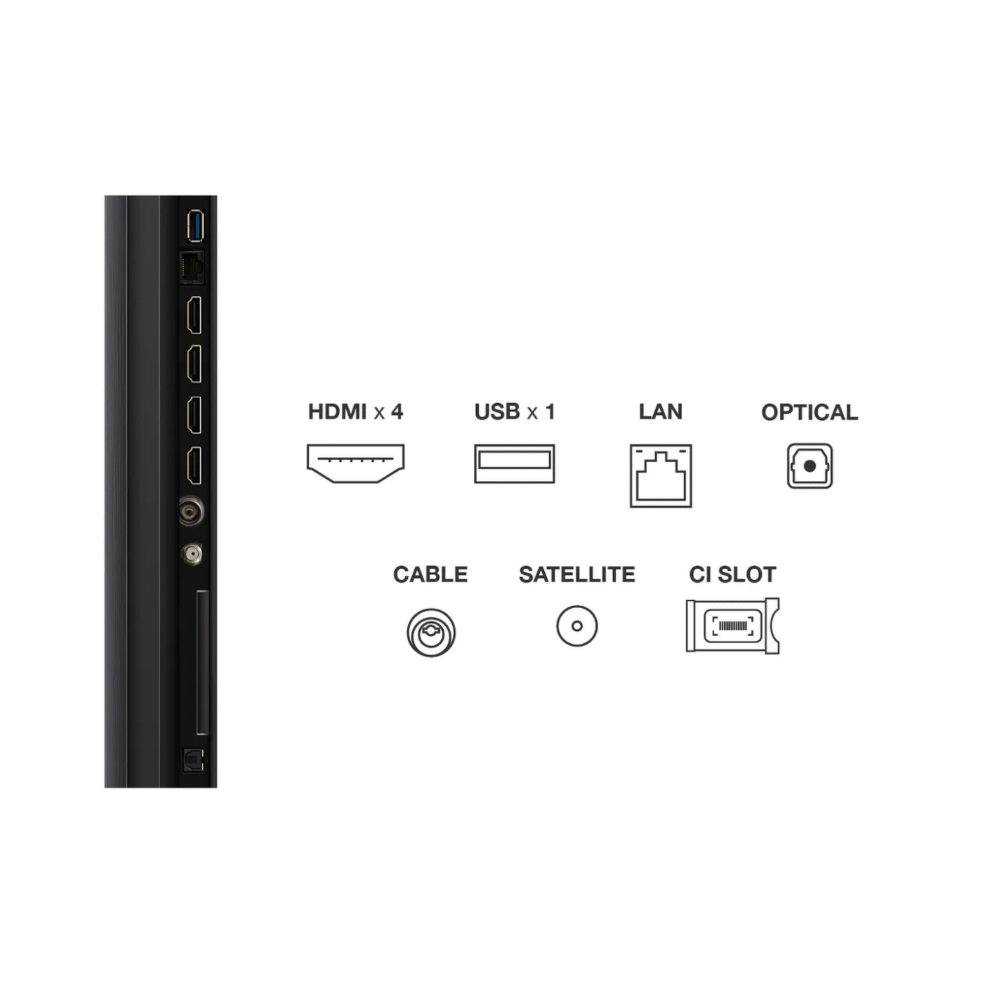 TCL Televizor Smart C6K Premium QD-MiniLED 4K 50", Google TV - 50C6K