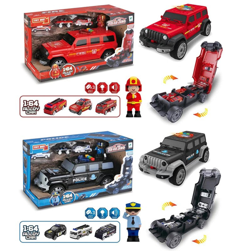 Megga Play Auto Vatrogasci/Policija 660-A254/256
