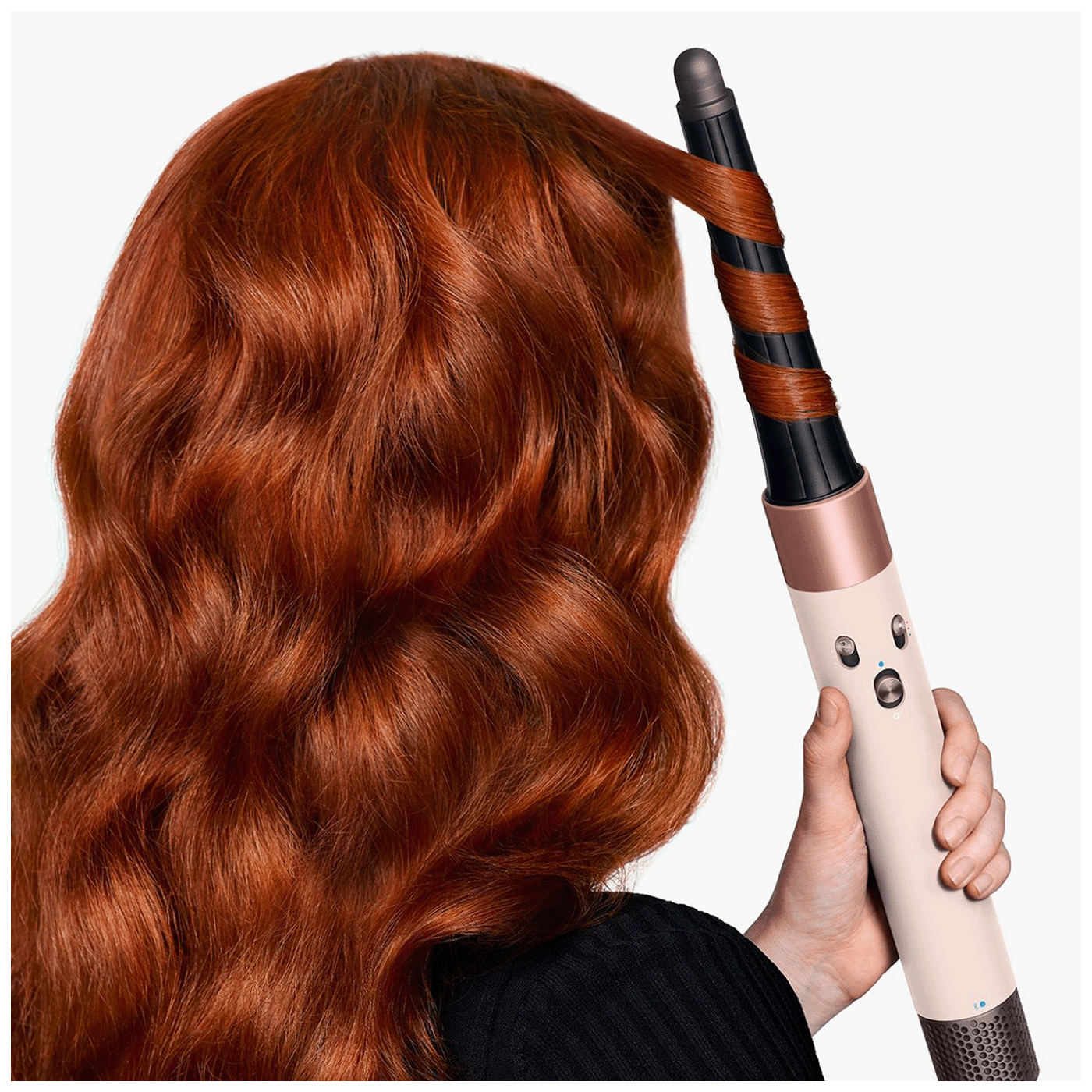 Dyson Uvijač za kosu, 1300 W, kovrče, valovi, ravnanje, sušenje - Airwrap Comp. Pink/Rose Gold+Wavy