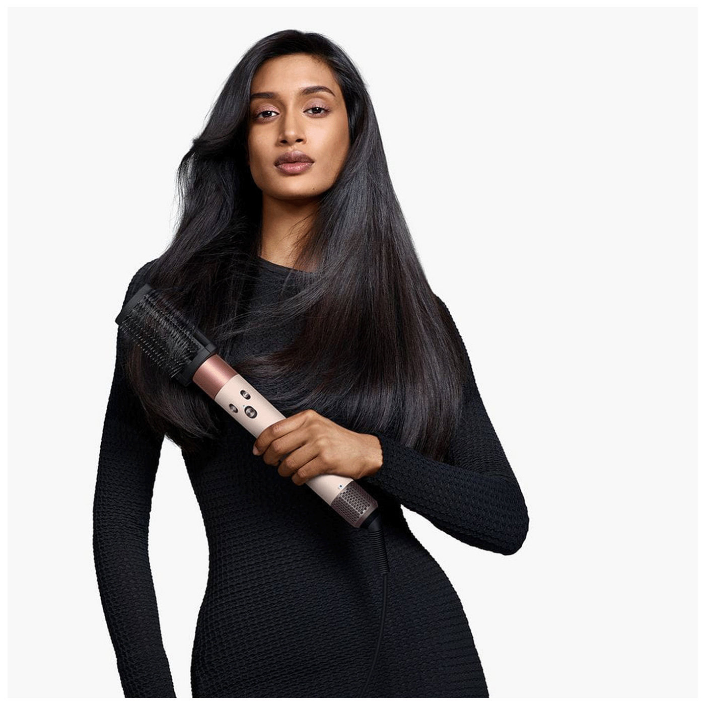 Dyson Uvijač za kosu, 1300 W, kovrče, valovi, ravnanje, sušenje - Airwrap Comp. Pink/Rose Gold+Wavy