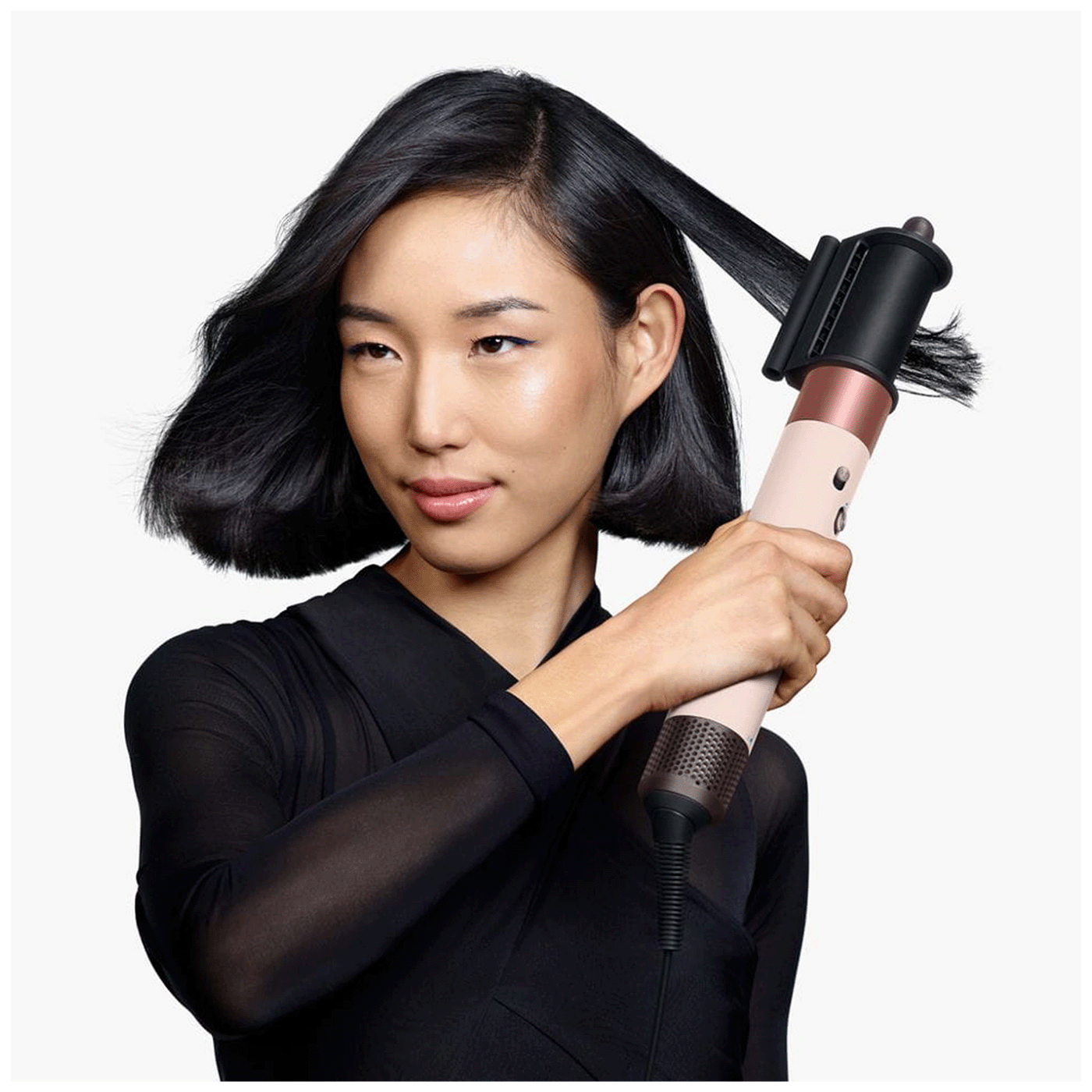 Dyson Uvijač za kosu, 1300 W, kovrče, valovi, ravnanje, sušenje - Airwrap Comp. Pink/Rose Gold+Wavy