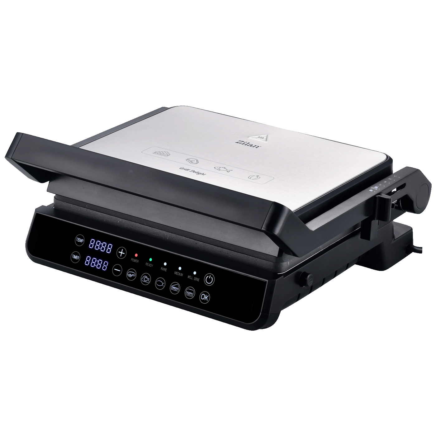 Zilan Grill kontaktni, digitalini zaslon, 5 programa rada, 2000 W - ZLN3942