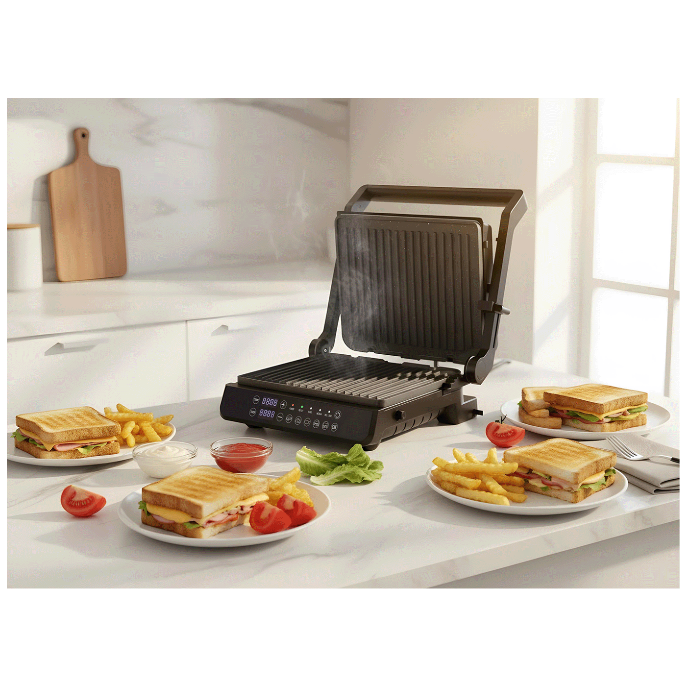 Zilan Grill kontaktni, digitalini zaslon, 5 programa rada, 2000 W - ZLN3942