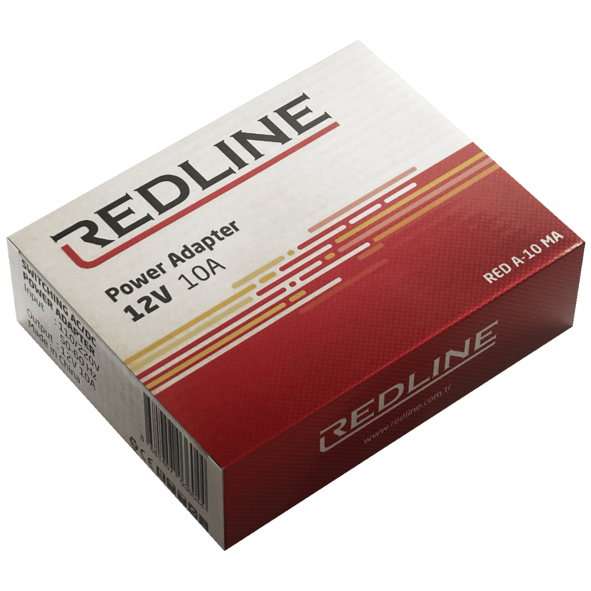 REDLINE Adapter za napajanje, DC 12V / 10A - RED A-10 MA