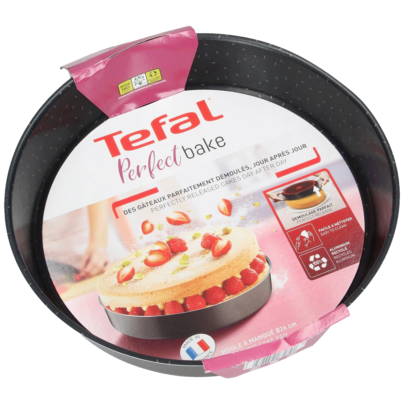 Tefal Tepsija / kalup za kolače, 26cm, PerfectBake - J5549702