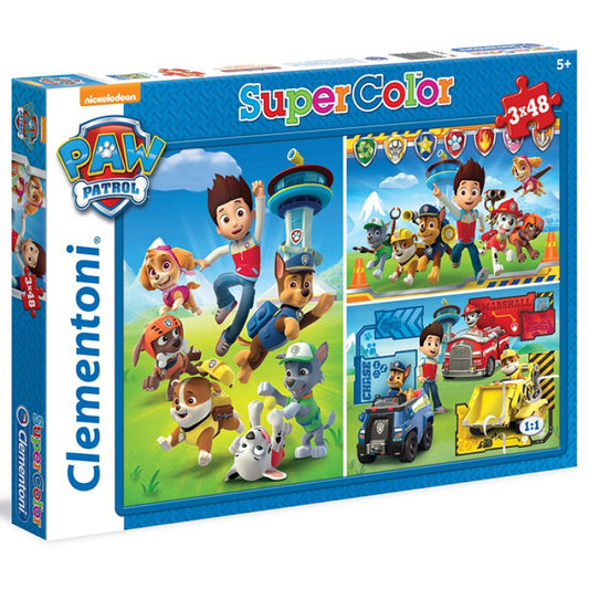 Clementoni Puzzle 3 x 48 Paw Patrol 25209