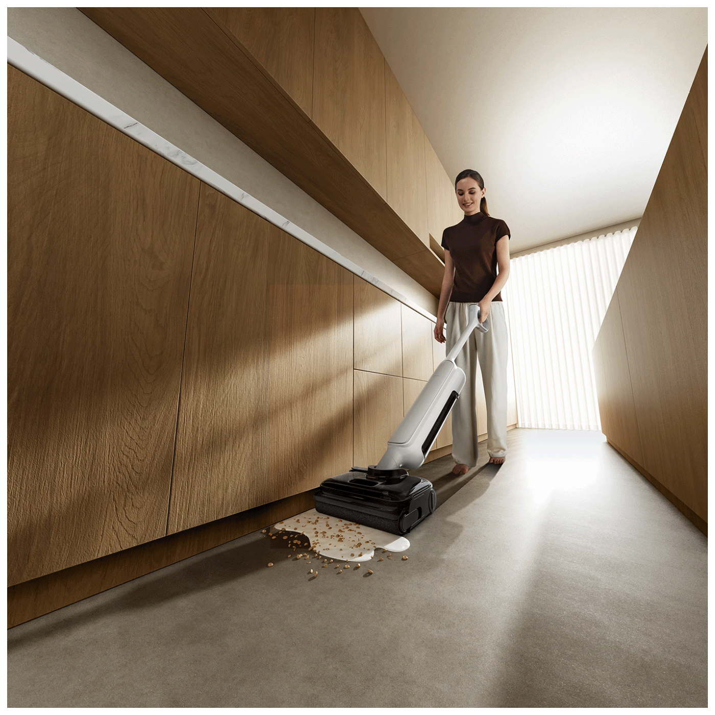 Xiaomi Usisivač štapni, akumulatorski, 200W, 4000 mAh - W30 Pro Wet Dry Vacuum