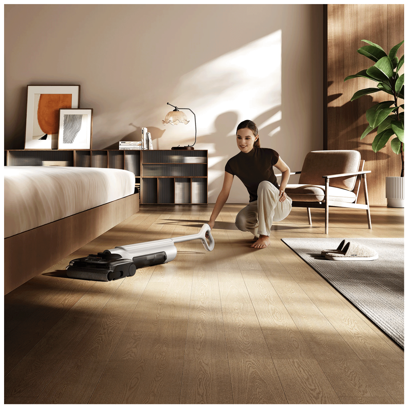 Xiaomi Usisivač štapni, akumulatorski, 200W, 4000 mAh - W30 Pro Wet Dry Vacuum