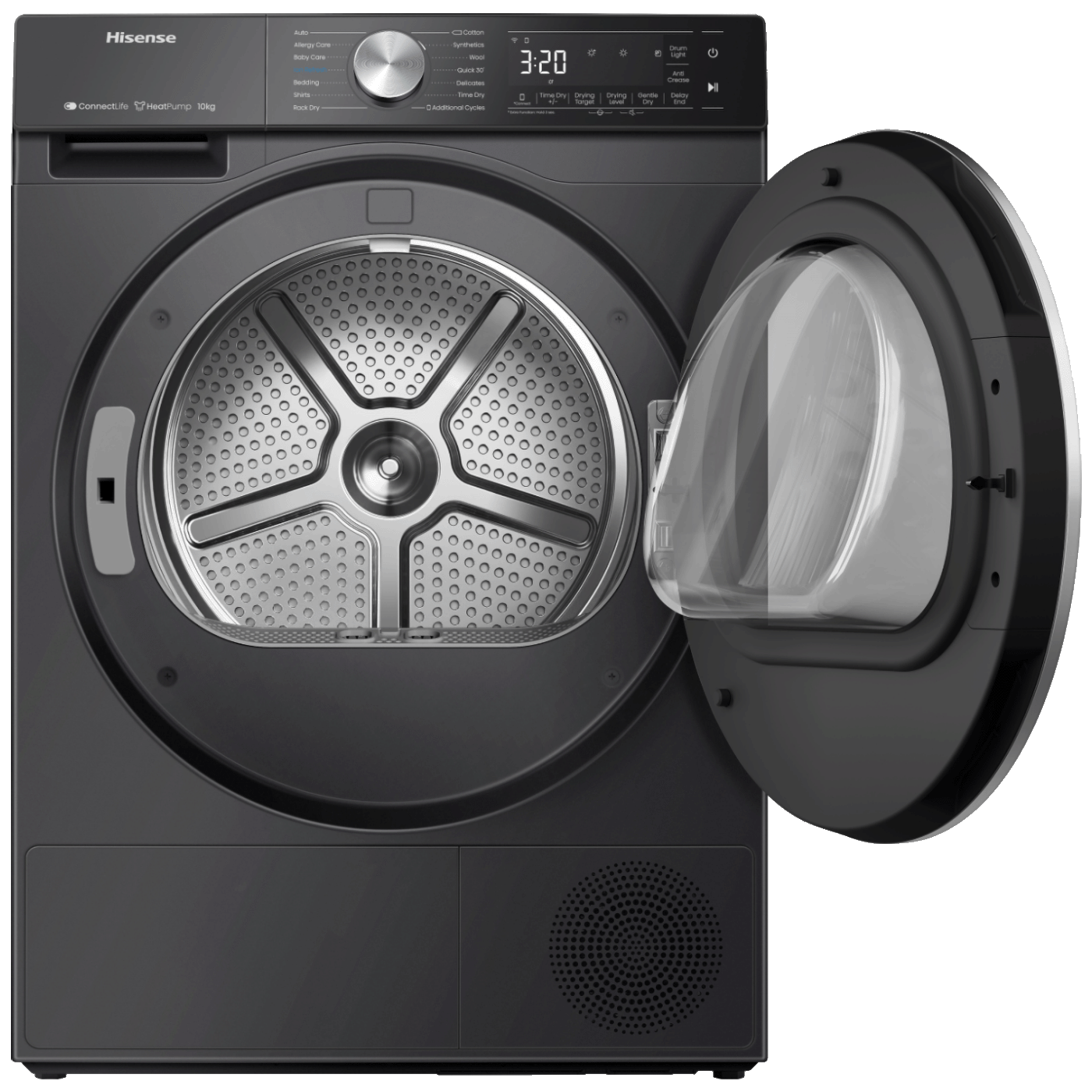 Hisense Mašina za sušenje veša sa toplotnom pumpom, 10 kg., WiFI,  C - DH5S102BB