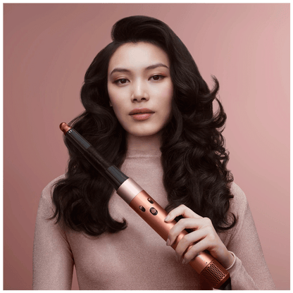 Dyson Uvijač za kosu, 1300W, Bluetooth, Multistyler - Airwrap i.d.Amber Silk/Pink C.+Wavy