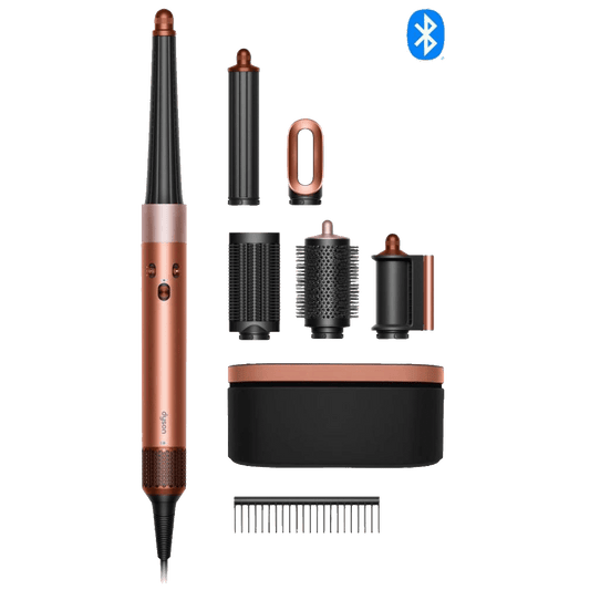 Dyson Uvijač za kosu, 1300W, Bluetooth, Multistyler - Airwrap i.d.Amber Silk/Pink C.+Wavy