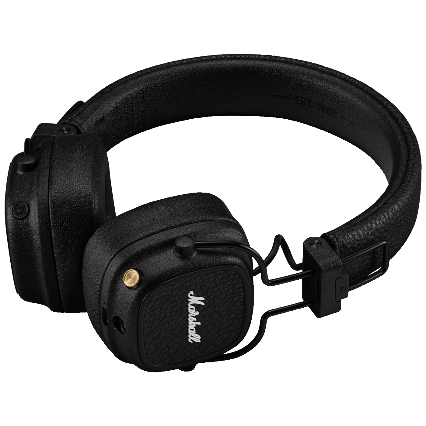 Marshall Slušalice bežične / žične, sa mikrofonom, Bluetooth - Major V - Black