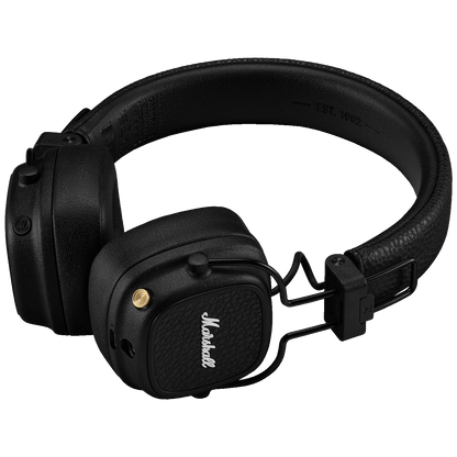 Marshall Slušalice bežične / žične, sa mikrofonom, Bluetooth - Major V - Black