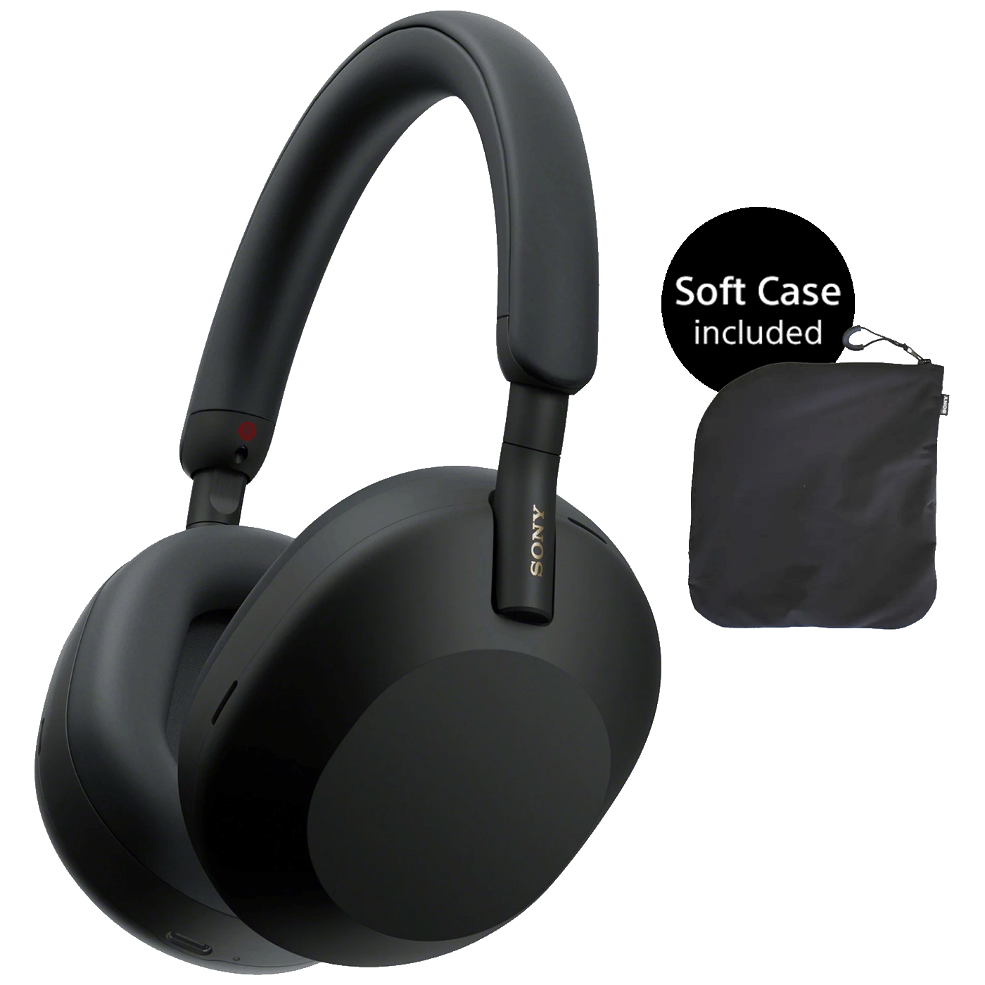 Sony Bežične/žične  slušalice, Bluetooth, WH-1000XM5SA - WH1000XM5SAB.CE7