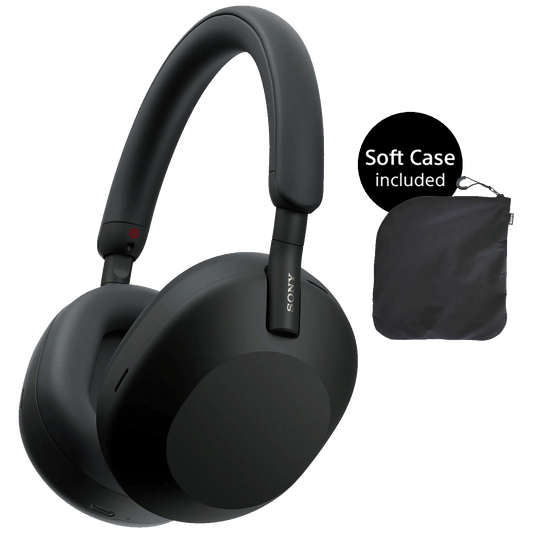 Sony Bežične/žične  slušalice, Bluetooth, WH-1000XM5SA - WH1000XM5SAB.CE7